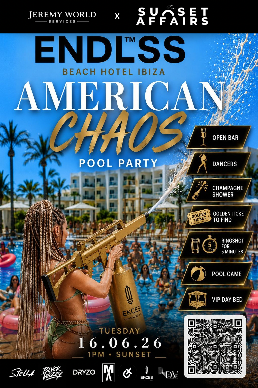 AMERCIAN CHAOS POOL PARTY